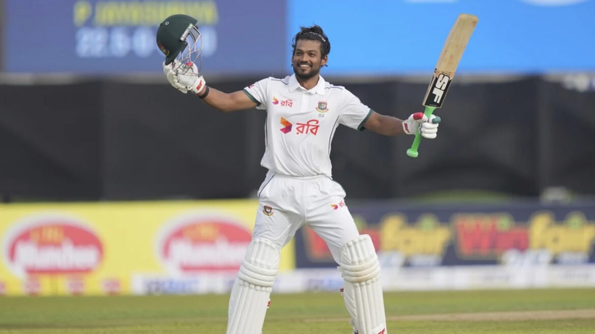 প্রথম বাংলাদেশি হিসেবে দুই টেস্টে জোড়া সেঞ্চুরি শান্তর